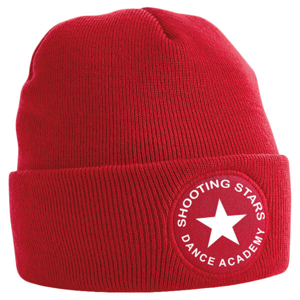Shooting Stars printed patch beanie Thumbnail