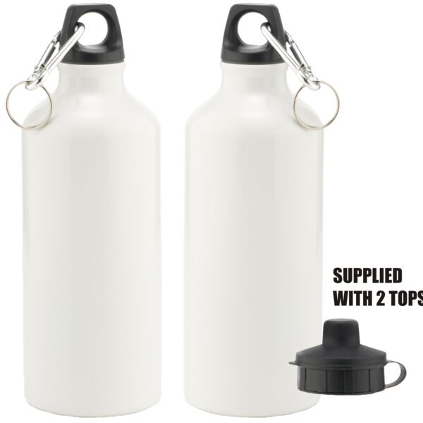 Fervid Water Bottle 600ml C/W 2 Cap Styles Thumbnail